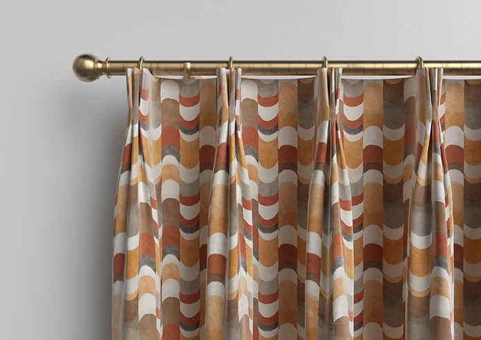 Castillo Velvet, Copper - Made to Measure Curtain - Image 11